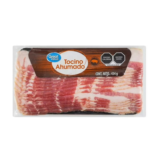 Tocino ahumado 1 lb