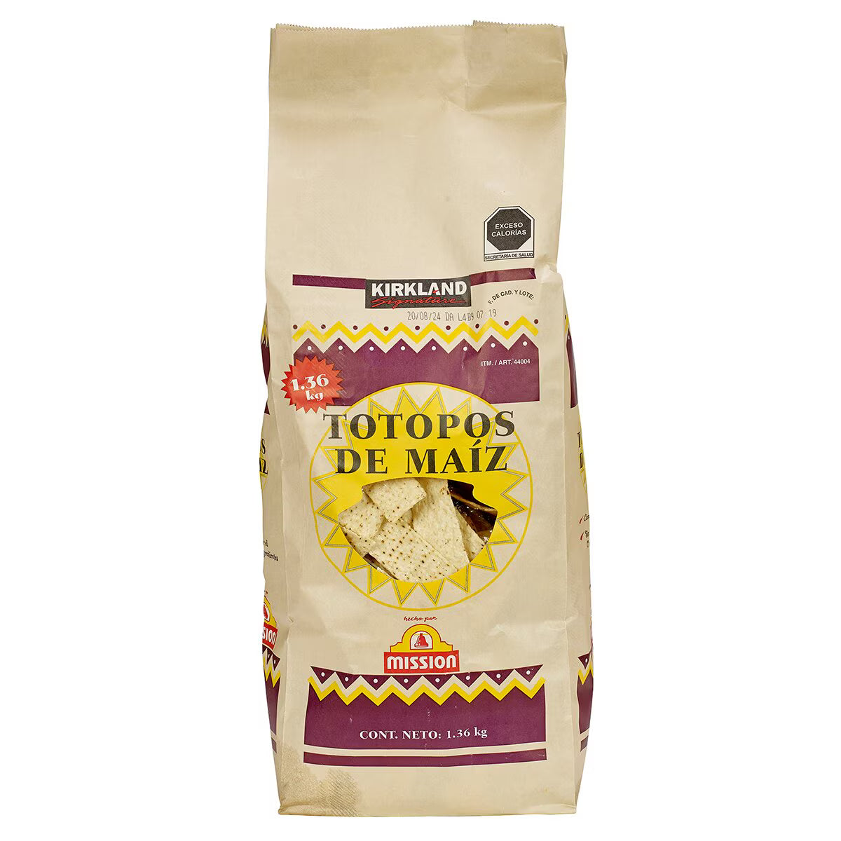 Corn Tortilla Chips Bag